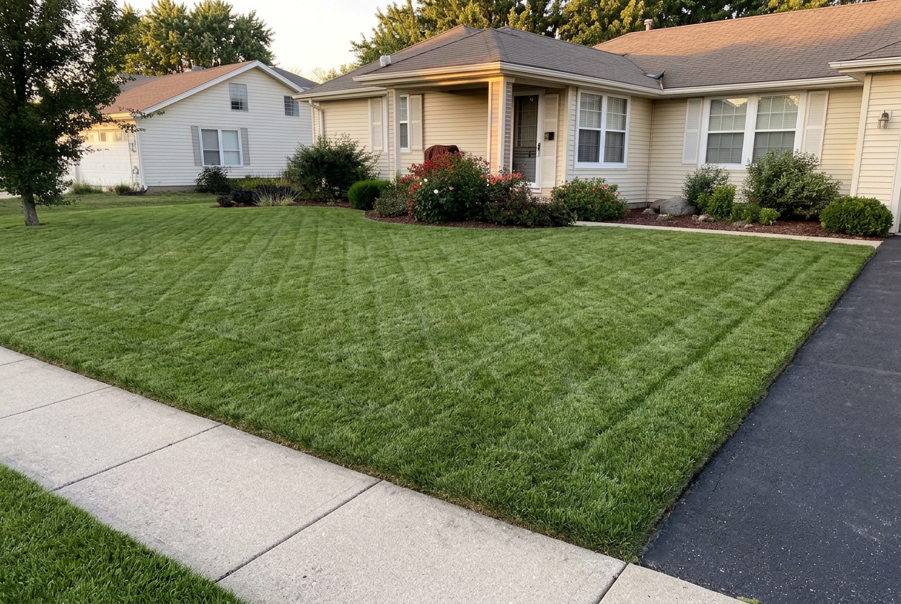 Overgrown to manicured after